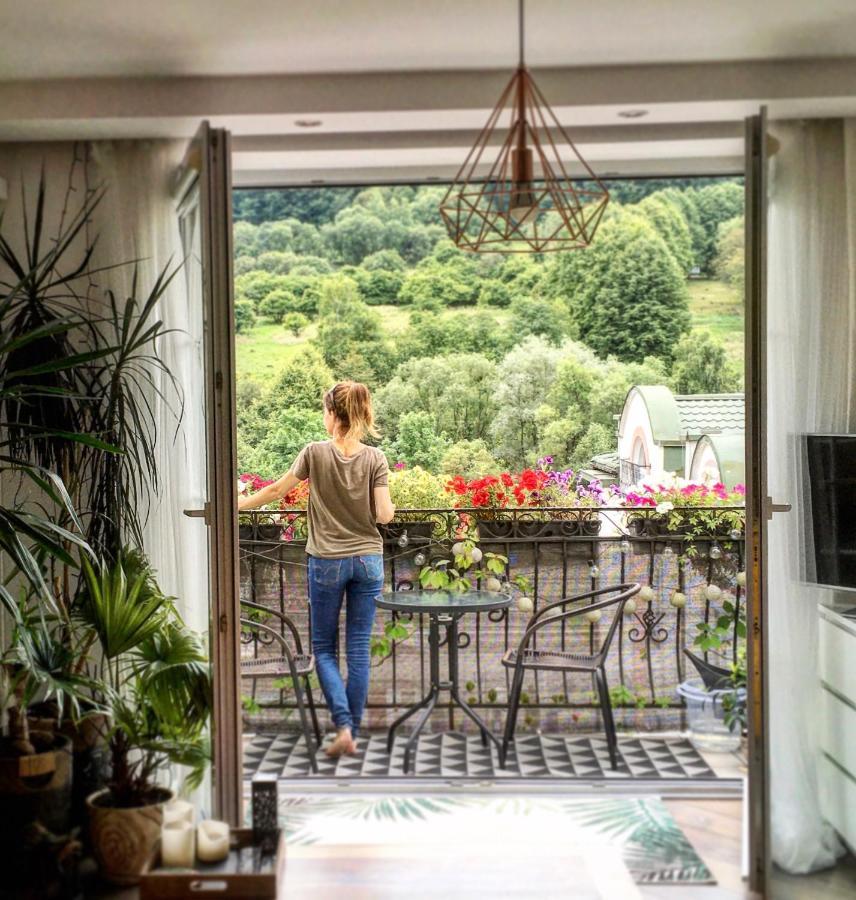 Apartament Dobre Miejsce Ustrzyki Dolne Bagian luar foto