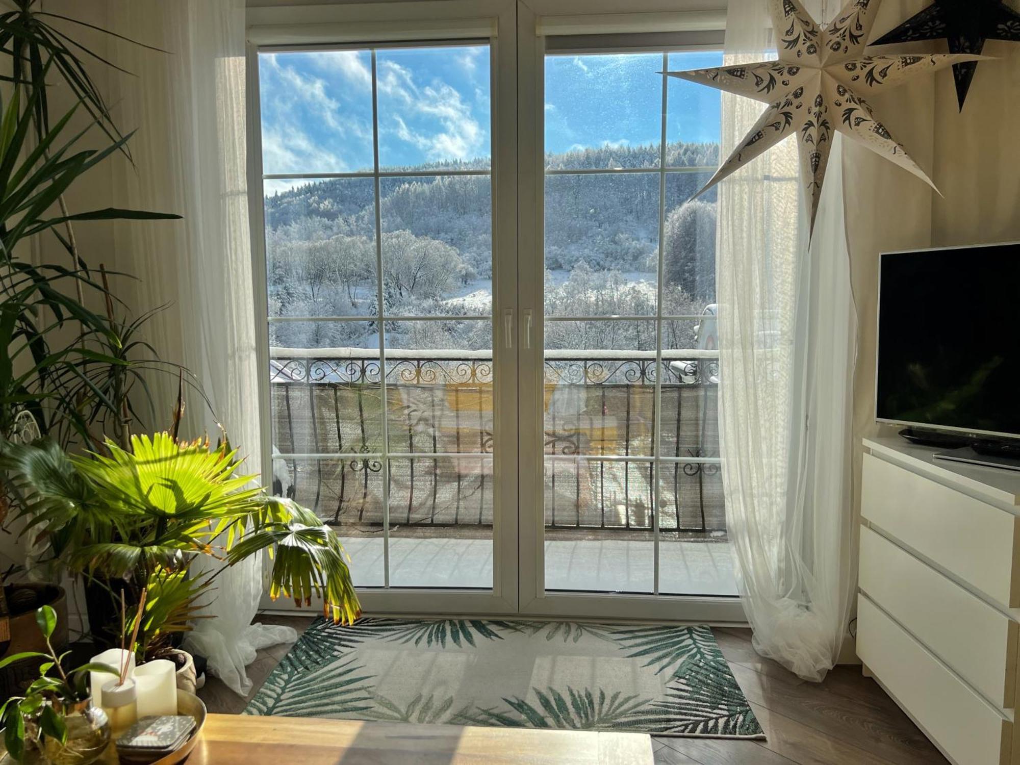 Apartament Dobre Miejsce Ustrzyki Dolne Bagian luar foto